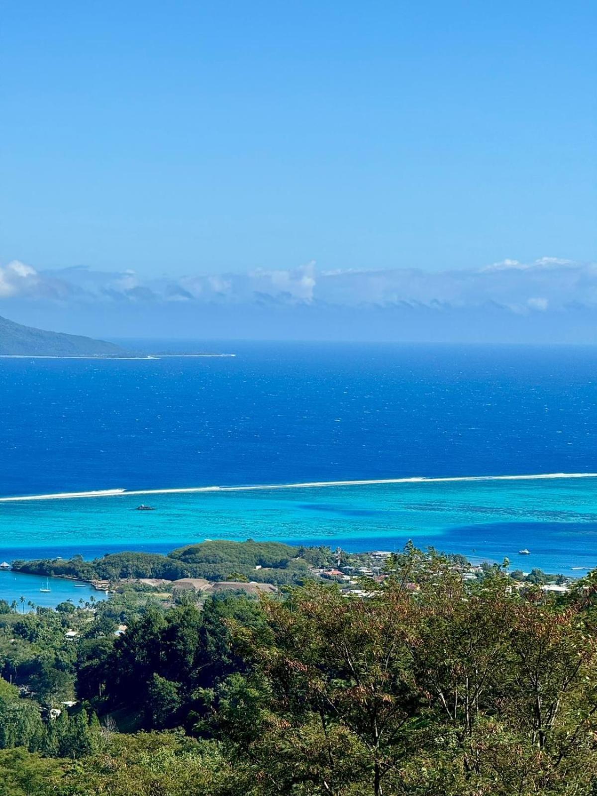 Logement Cosy Avec Piscine Et Vue Tahiti Punaauia ภายนอก รูปภาพ